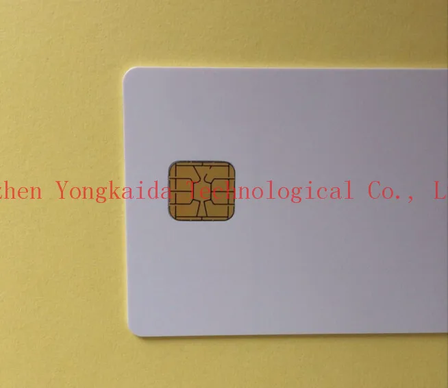 

1000pcs/lot contact card Fudan4428 Smart Card Blank IC card PVC white card