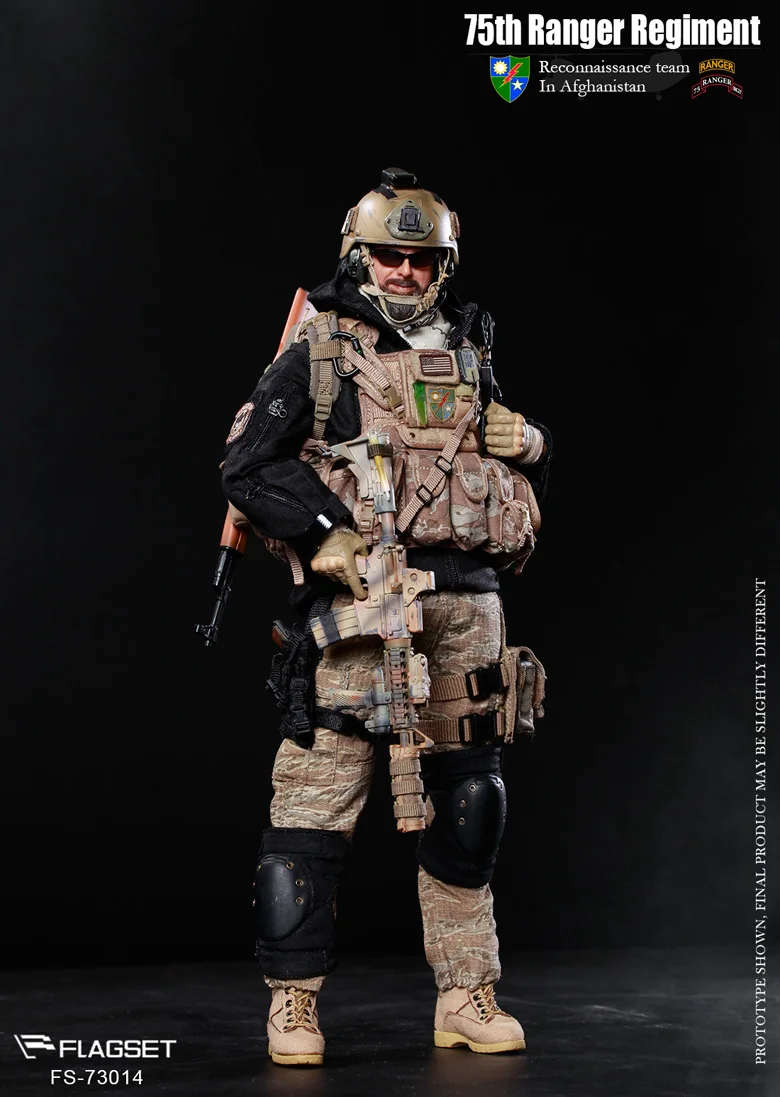 FLAGSET FS 73014 1/6 75th Ranger полка Коллекционная экшн Статуэтка для любителей подарок на