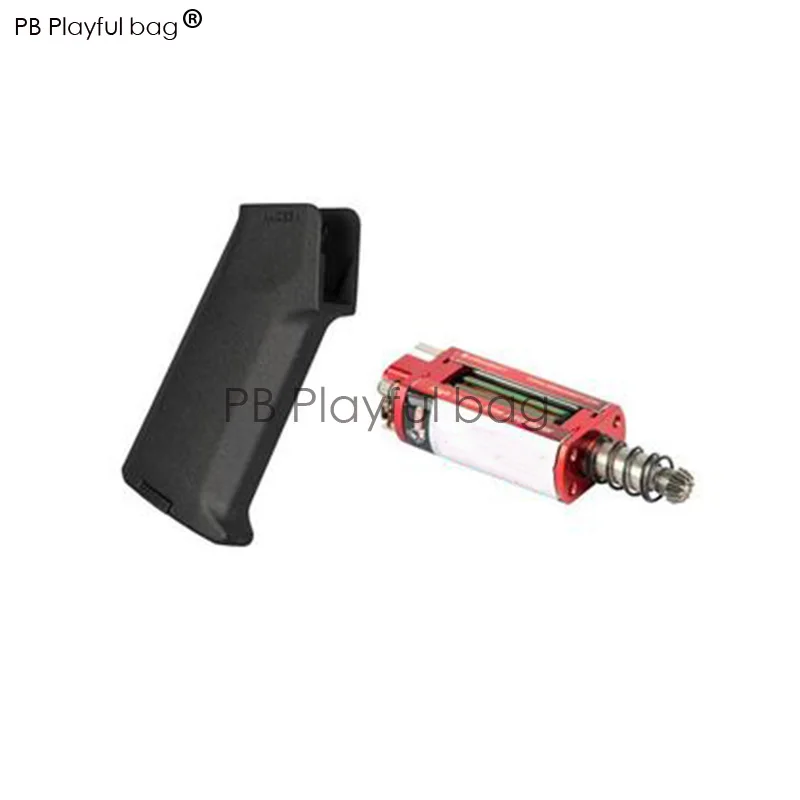 

Outdoor sports water bullet gun cs upgrade material thickness ultra-thin grip motor set modified M4 motor rear grip accessor LD6