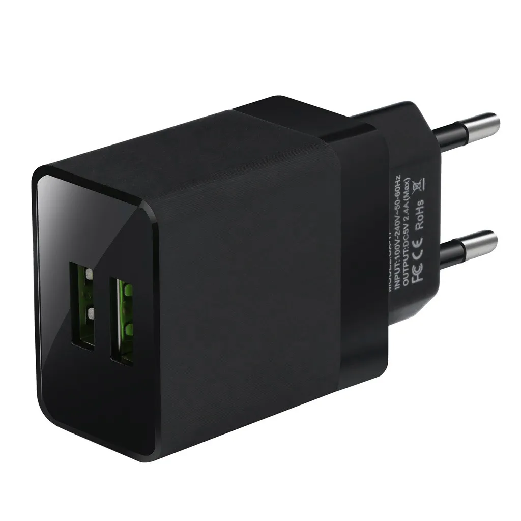 USB3.0 2.4A зарядное устройство для путешествий дома AC к телефону USB настенное EU