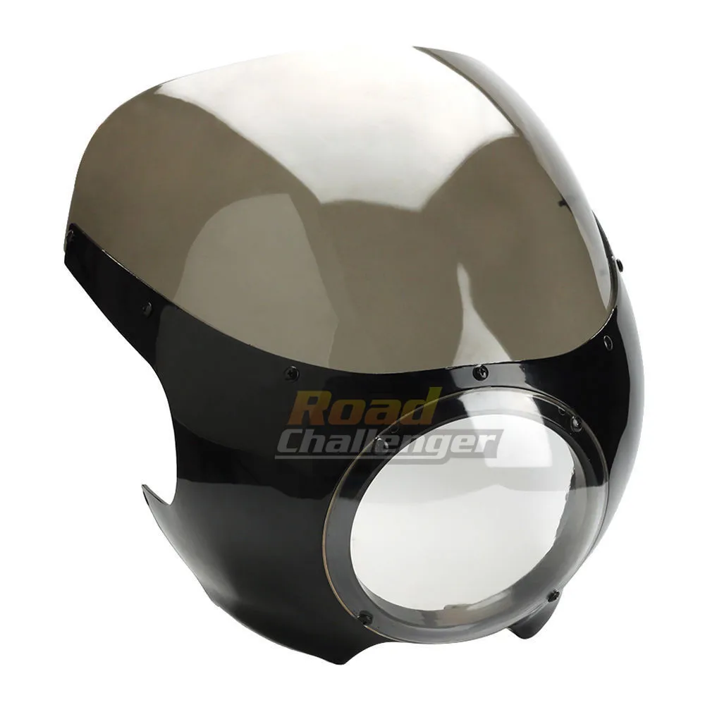 Передняя фара с козырьком для Harley Sportster XL 3/4 883 72 Dyna 5 1200 дюймов|Полные комплекты