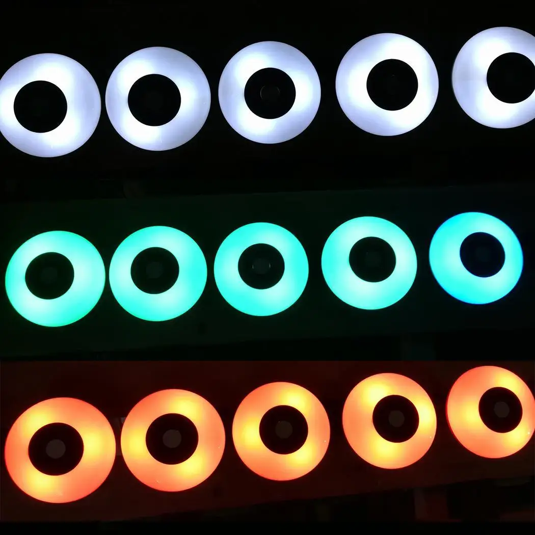 Светодиодный RGB индукционный сенсорный ночное освещение для спальни светильник 1