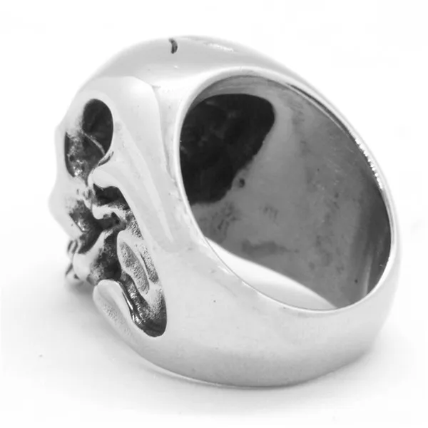 Дропшиппинг 2018 большое кольцо с черепом и для мужчин женщин крутое байкерское