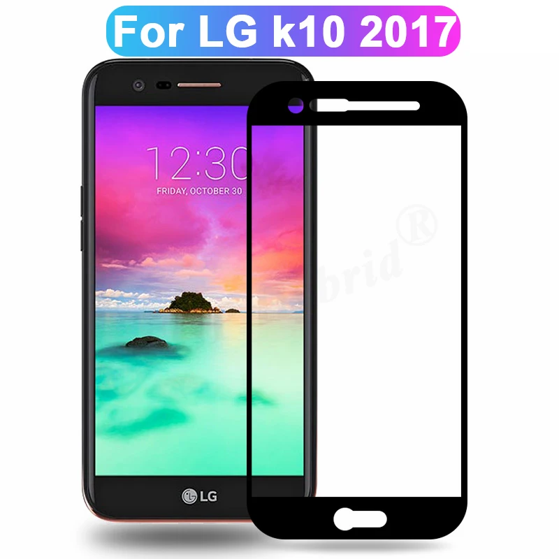 2.5D Защитное стекло для LG K10 2017 m250 защитная пленка на светильник K 10