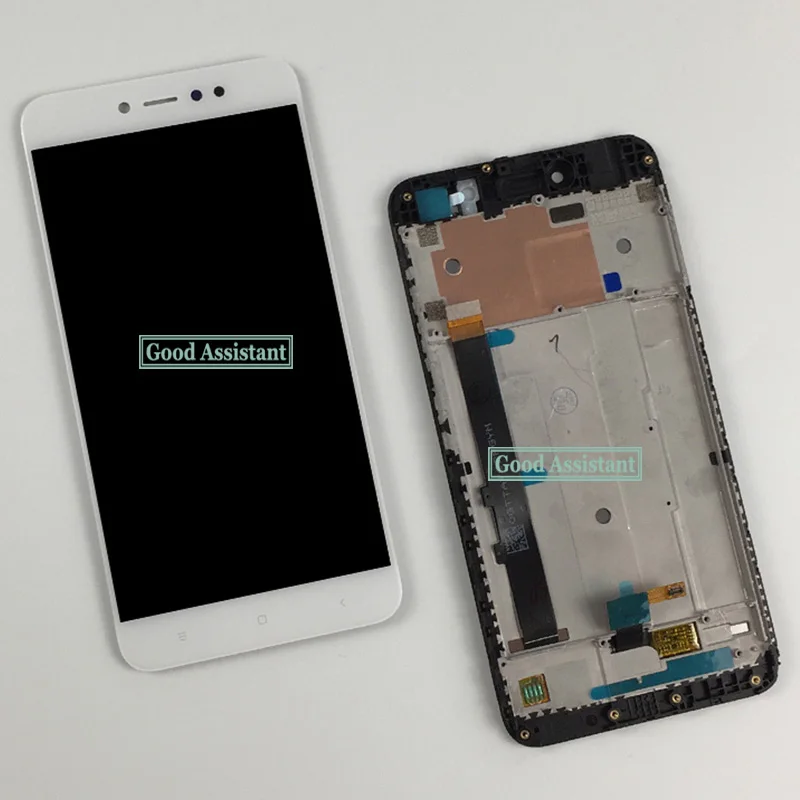 ЖК дисплей и дигитайзер сенсорного экрана в сборе с рамкой для Xiaomi Redmi Note 5A / Prime pro