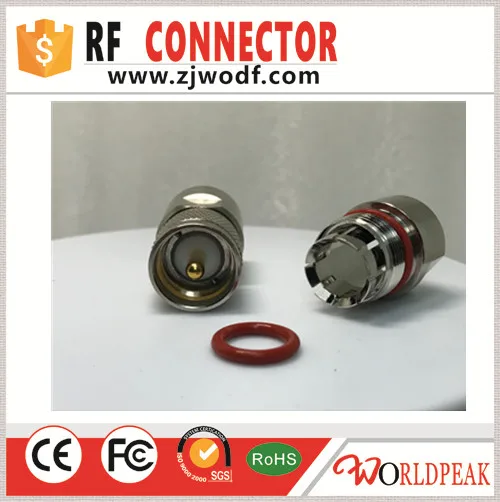 Бесплатная доставка 5 шт. UHF мужской PL259 прямой разъем LDF4 коаксиальный кабель RF