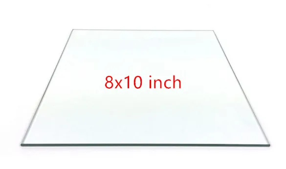 Запчасти для 3D принтера Makergear M2 8x10 дюймов (т. Е. 200x250x3 мм) боросиликатное стекло