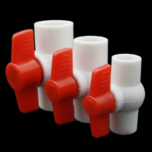 Полипропиленовый шаровой клапан 20 мм 25 мм 32 мм Переключатель водопроводной трубы пластиковый клапан, шаровой клапан с термоплавкой