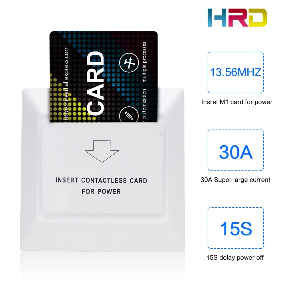 Белый цвет специальный дизайн для роскошных отелей Rfid F08 S50 система Keycard вставьте