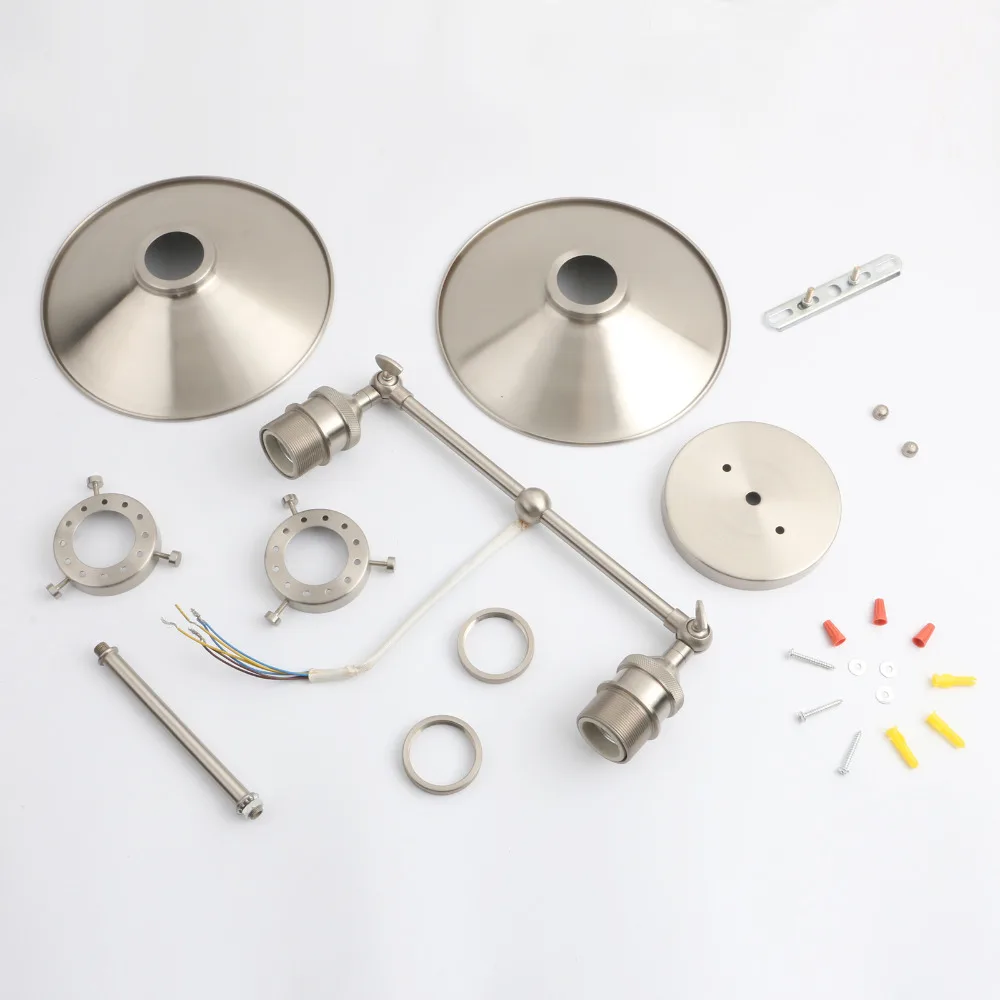 Permo современный настенный светильник Лофт Двойные головки страна Стиль E27 Эдисон