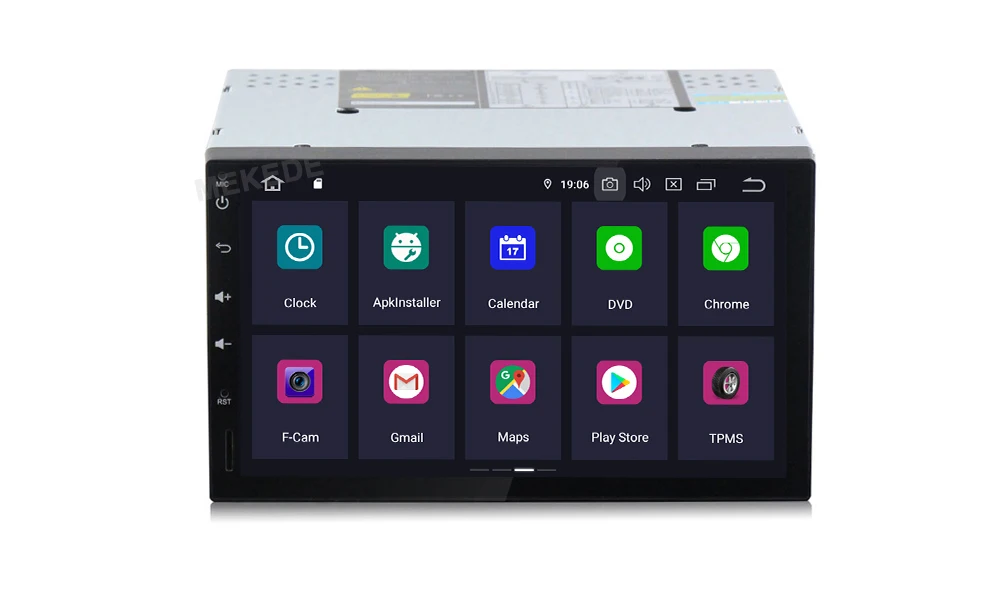 MEKEDE Android 9,0 ips DSP автомобильный аудио gps навигатор для 2Din универсальный автомобильный RDS OBD2 DVR камера с бесплатной доставкой