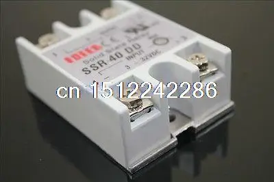 1pcs Soild State Relay SSR-40 DD DC-DC 40A 3-32VDC/5-60VDC | Обустройство дома