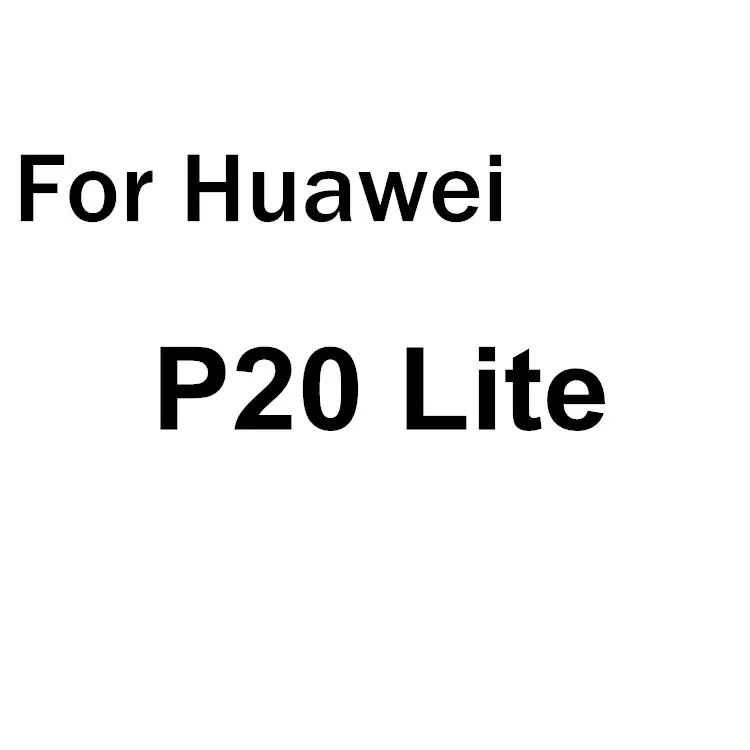 P20 Lite Пользовательские фото логотип Чехол из закаленного стекла для телефона для huawei P20 P30 Коврики 20 Lite Коврики 10 Pro Y7 Y9 чехол для Honor 10 V10 8x9 - Цвет: P20 Lite