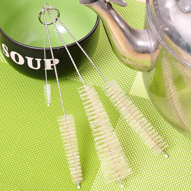 Щетка для чистки бутылок пива вина 4 шт./компл. | Дом и сад