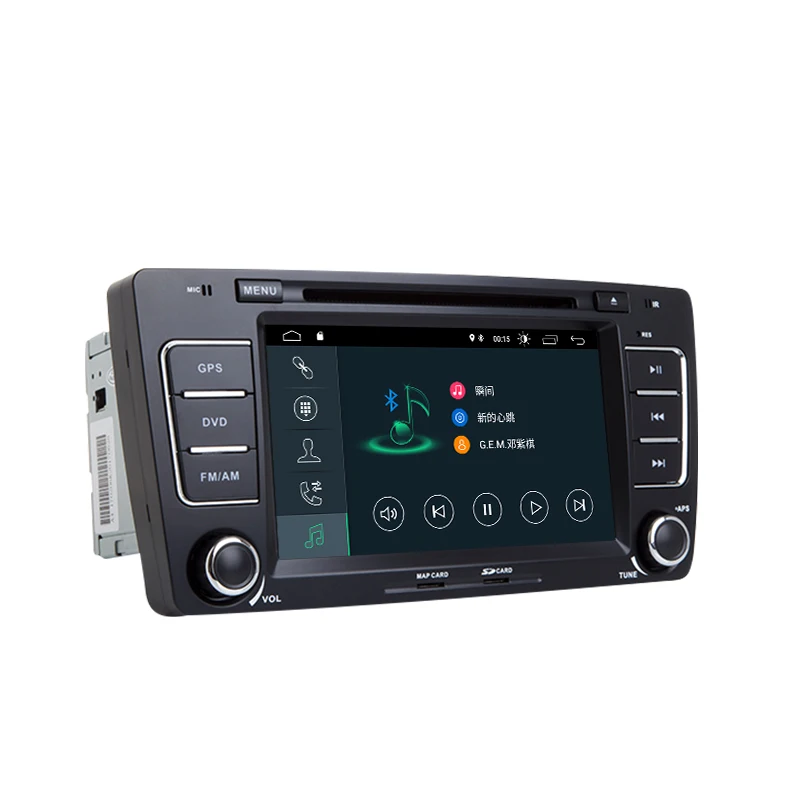 2Din Android 9 автомобильный DVD мультимедийный плеер для Skoda Octavia 2 3 A 5 A5 Yeti2009 2010 2011 2012 2013 радио головное устройство gps навигация