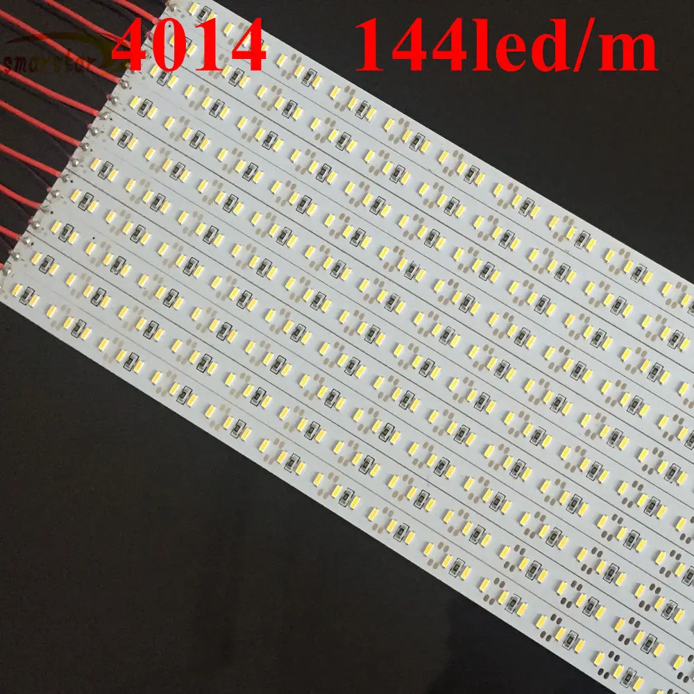 Smarstar 0 5 м 4014 SMD жесткая Светодиодная лента 12 В постоянного тока 50 см Вт 144