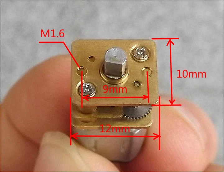 GA12-N20 geared motor intelligent car 6v micro dc at low speed | Электронные компоненты и принадлежности