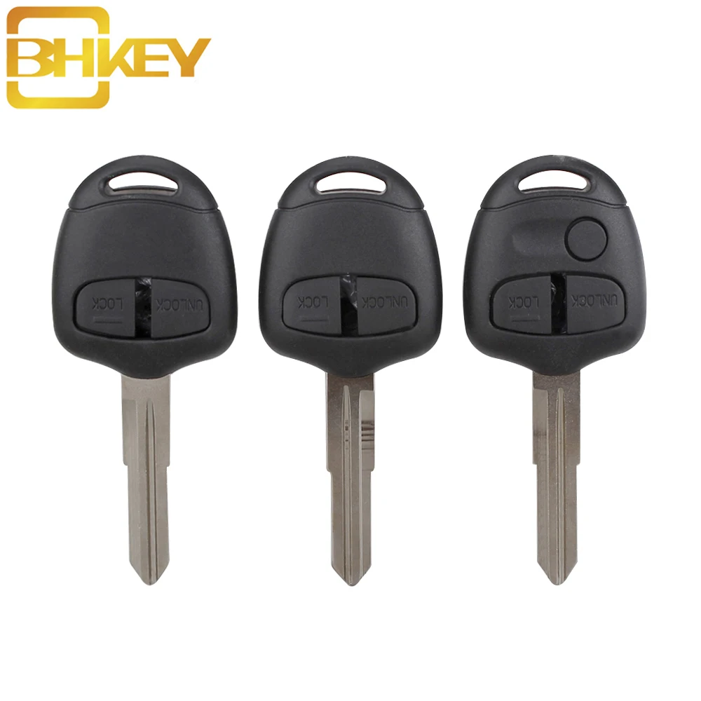 Чехол для автомобильного ключа BHKEY 2/3 кнопки Mitsubishi Lancer EX Evolution Grandis Outlander чехол