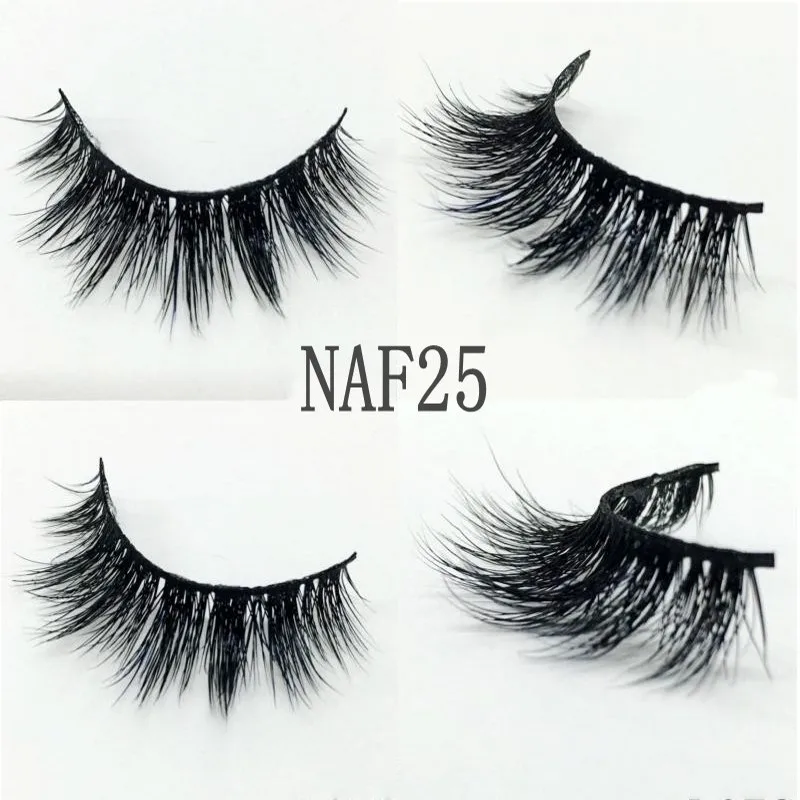 IN USA lashes 5D 3D Mink Lashes Bulk Faux Thick Long Wispy Natural Dramatic Long Mink Lashes Wholesales Natural False Eyelashes