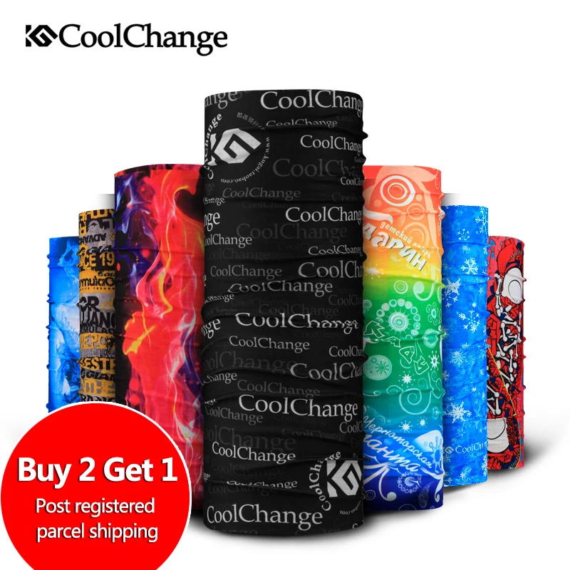 CoolChange Buy 2 get 1 бандана Велосипедный спорт для верховой езды маска лица Волшебные