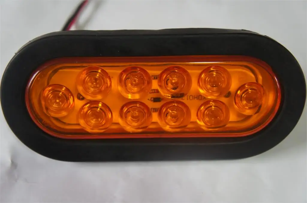 Овальные светодиодсветодиодный лампы для прицепа стоп сигнал заднего хода