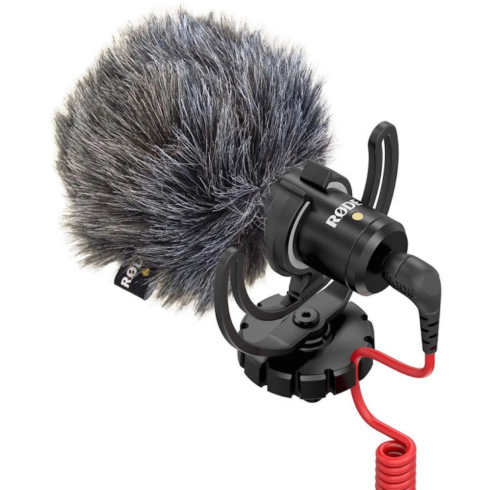 Rode VideoMicro On Camera микрофон для DSLR смартфонов Бесплатная муфта/Кабель адаптер