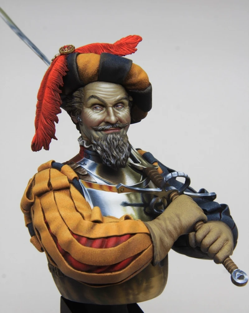 Коллекция 1/10 года фигурки старинного воина из смолы игрушка сделай сам разборка