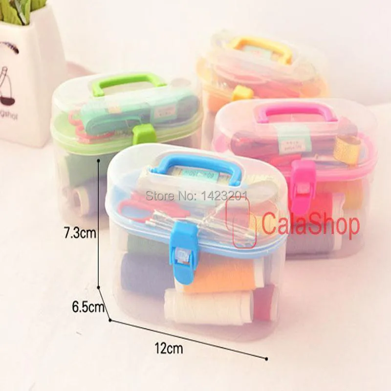 1 корт/Лот набор для шитья игольчатая нить измерительная лента ножницы