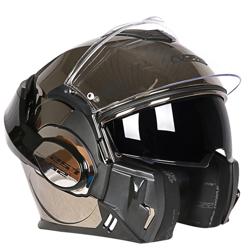 LS2 Valiant FF399 мотоциклетный шлем с откидной крышкой 180 модульный гоночный Casco