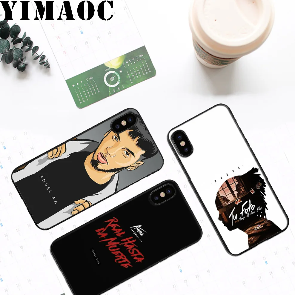 YIMAOC A7 Anuel aa Ozuna Мягкий силиконовый чехол для iPhone 11 Pro Xr Xs Max X или 10 8 7 6 6S Plus 5 5S SE |