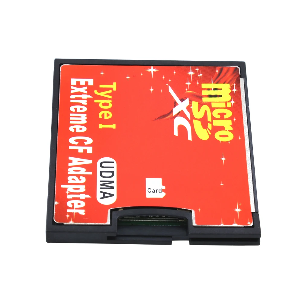 TISHRIC Новый Micro SD TF к адаптеру карта CF для MicroSD/HC компактной флэш-памяти типа I
