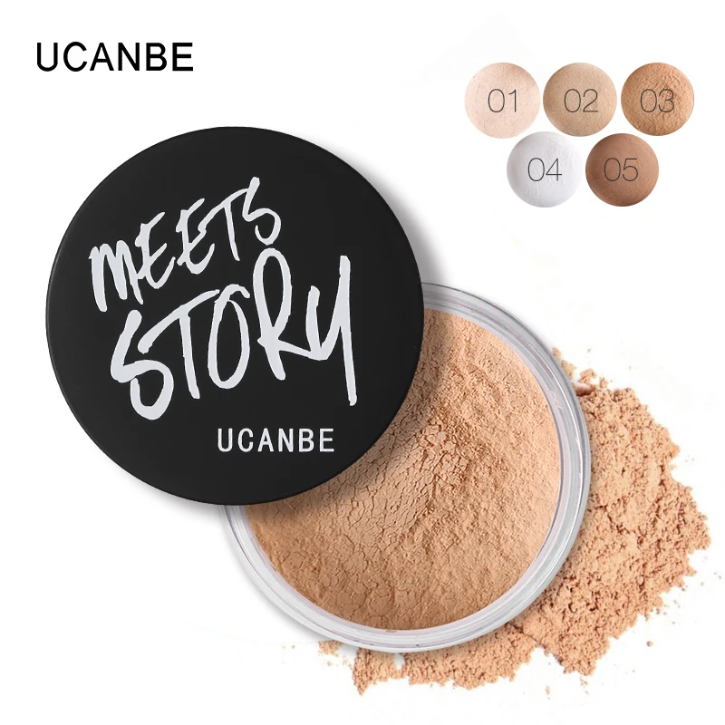 Ucanbe полупрозрачный порошок для макияжа лица контурный базовый контур|loose powder