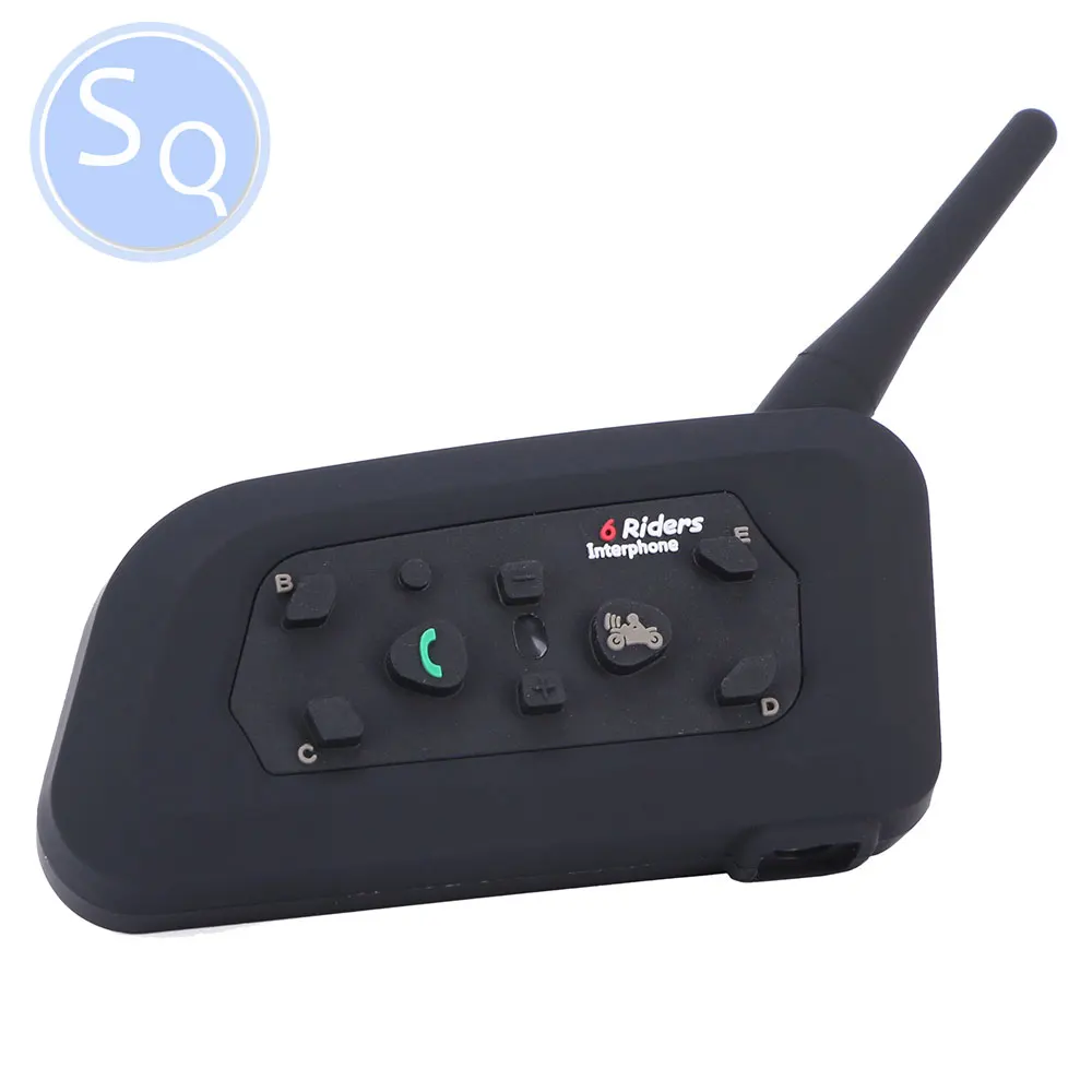 V6/V4 EU адаптер для зарядного устройства для V6 V4 1200 м DSP Шум подавление громкой связи полный дуплекс мотоциклетный intercomunicador bluetooth