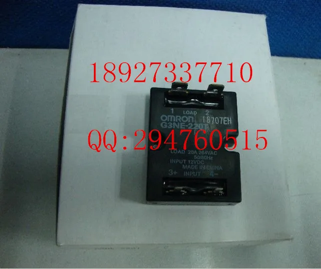 

[ZOB] 100% brand new original authentic - - solid state relays G3NE-220T DC12V --2PCS/LOT