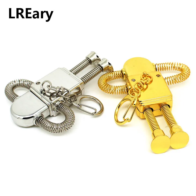 Серебристо золотые с миньонами Весна робот флэш накопитель usb цепочка для ключей