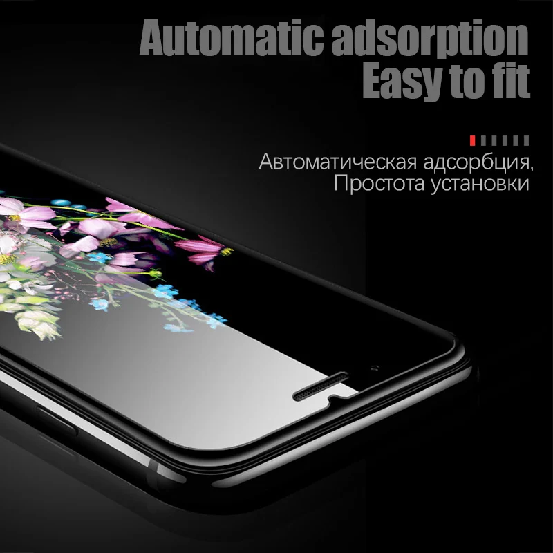 Премиум прозрачное закаленное стекло для iPhone Xs Max 7 8 6s Plus Защитная пленка экрана XR