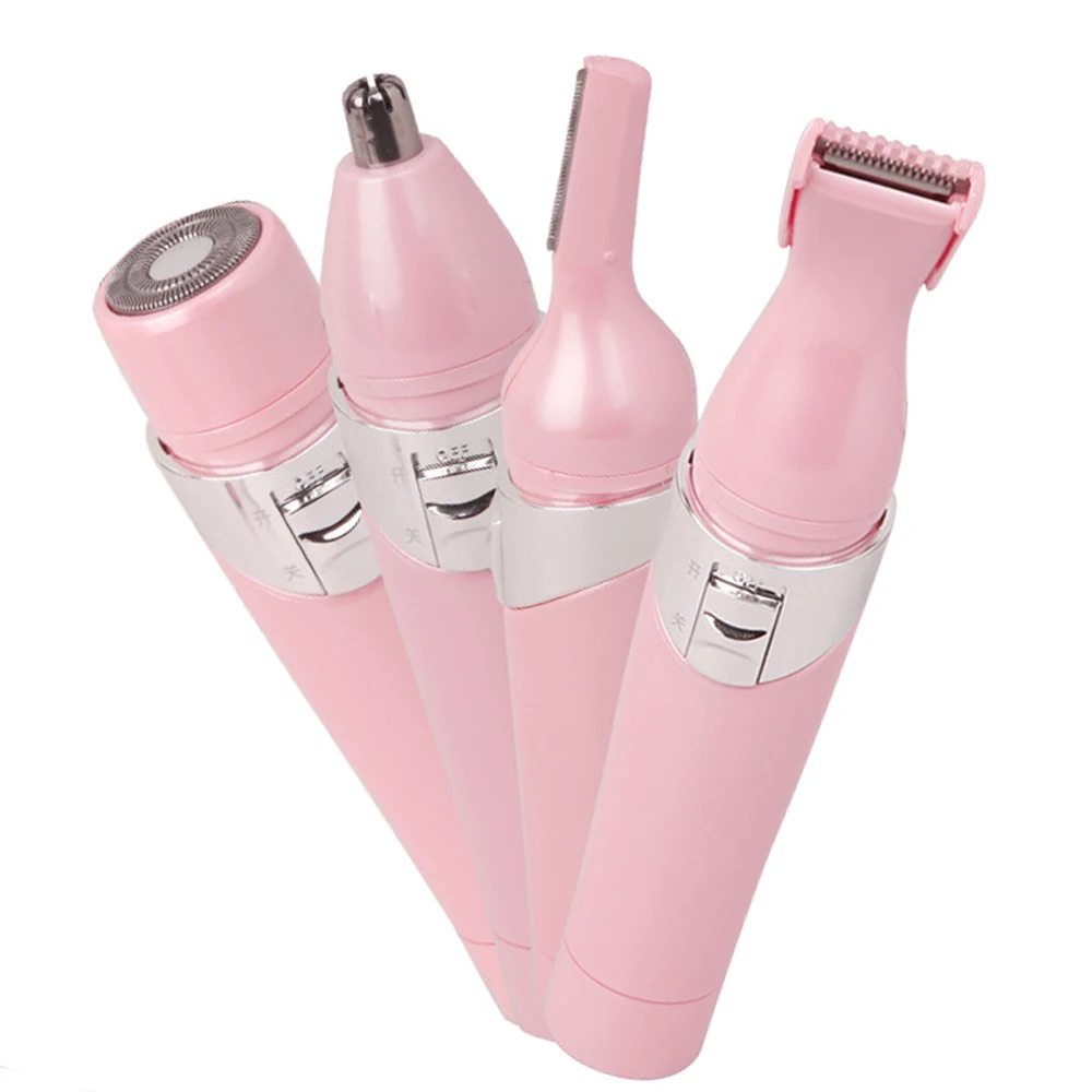 Razor Women 4 In 1 Portable Clipper Removal Safe Cleaner Leg Underarm