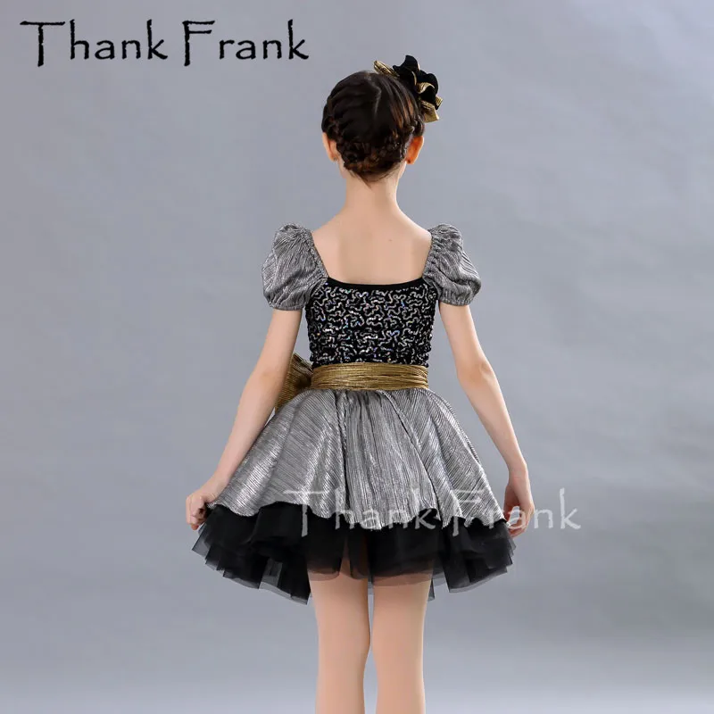 Платье балерины с пышными рукавами для девочек одежда взрослых купальник