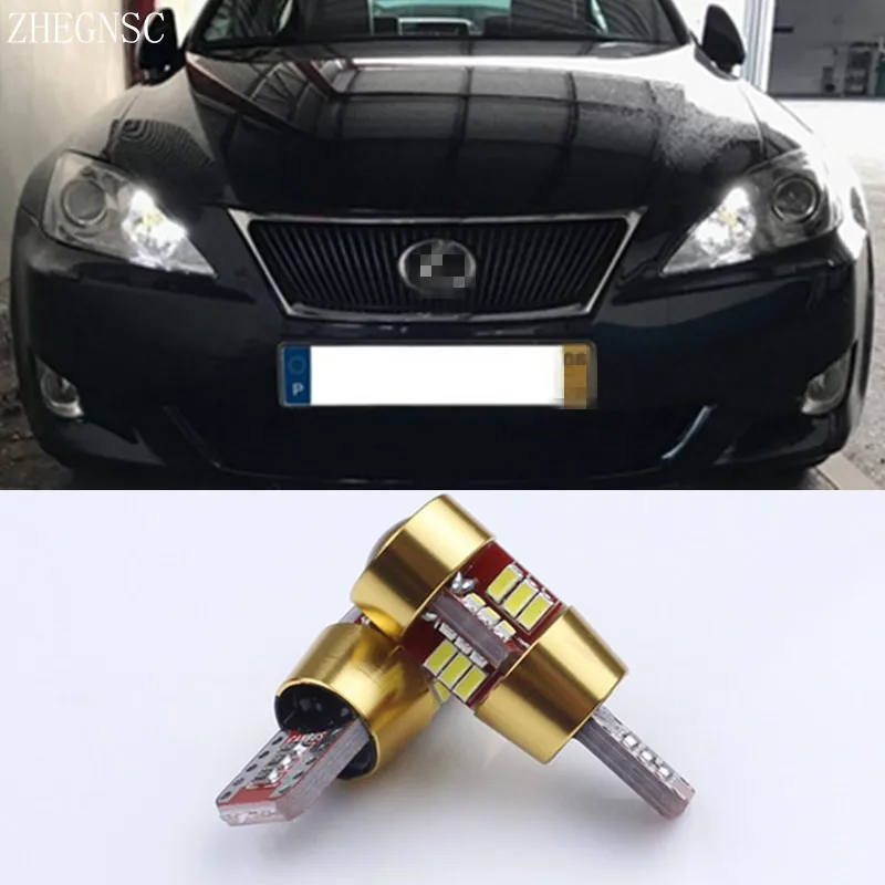 2x T10 W5W LED Canbus Автомобильный свет зазор парковка Led для Lexus RX350 RX300 IS250 RX330 LX470 IS200 LX570