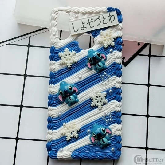 Чехол для iPhone 7/8 plus DIY X/XS 3D чехол телефона с мультяшными животными XR XSMAX edge кремовый