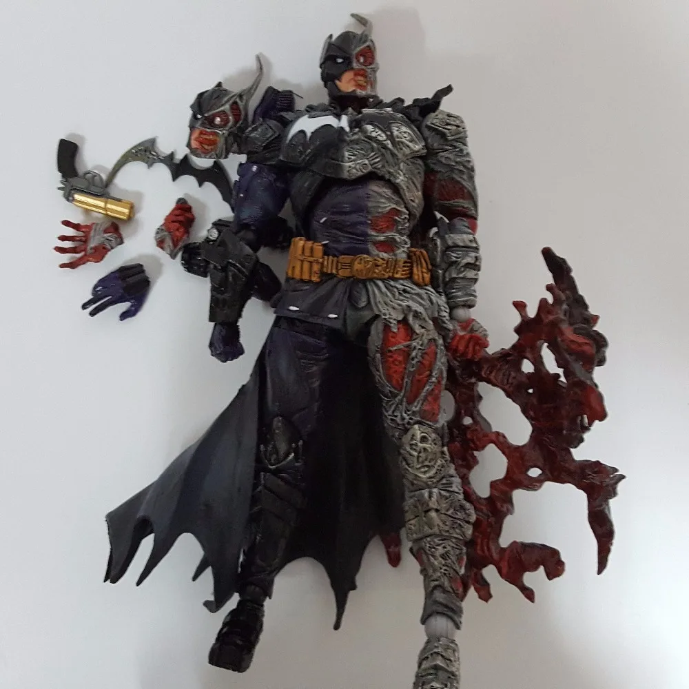 Бэтмен Play Arts Kai ПВХ фигурка игрушка два лица 270 мм аниме человек Playarts Rogues | Игрушки