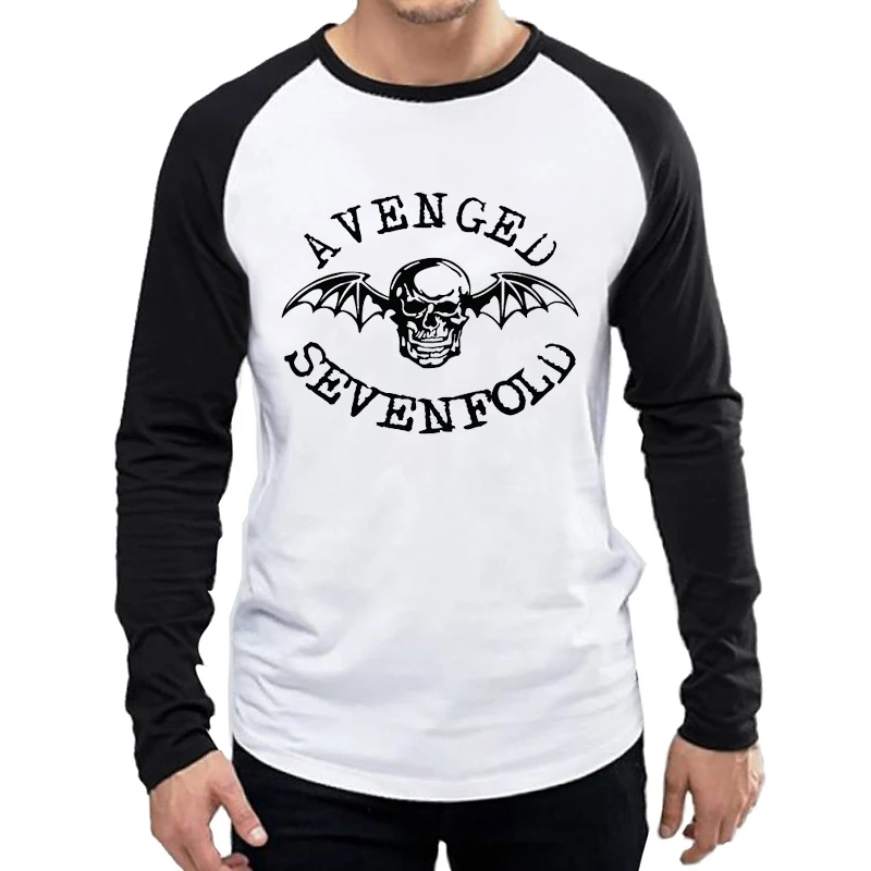 3 Футболка с длинным рукавом Avenged Sevenfold модная мужская футболка с логотипом Avenged Sevenfold майки футболки с длинным рукавом - Цвет: 3