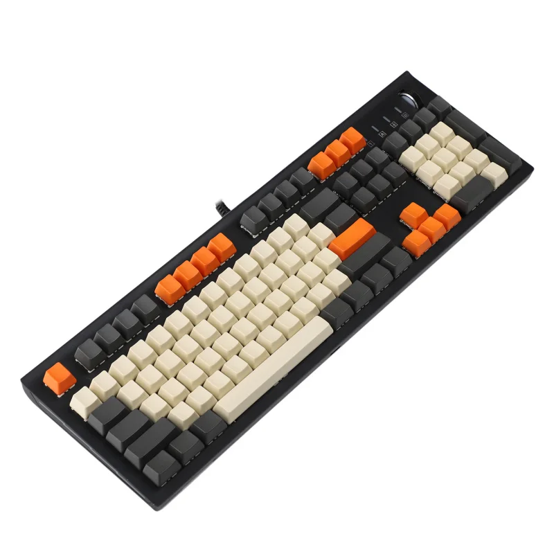 104 Blank YMDK Carbon 61 87 104 пустой набор ключей толстые PBT OEM профиль колпачки для MX механическая клавиатура - Цвет: 104 Blank