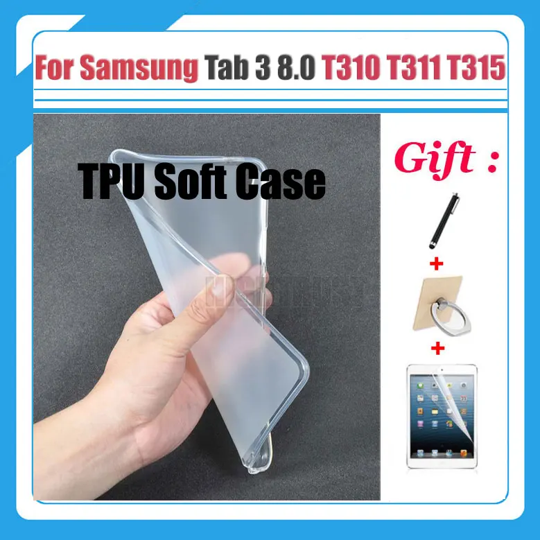 Для samsung Galaxy Tab3 Tab 3 8 0 T310 T311 T315 &quotчехол для планшета чехол телефона из мягкого
