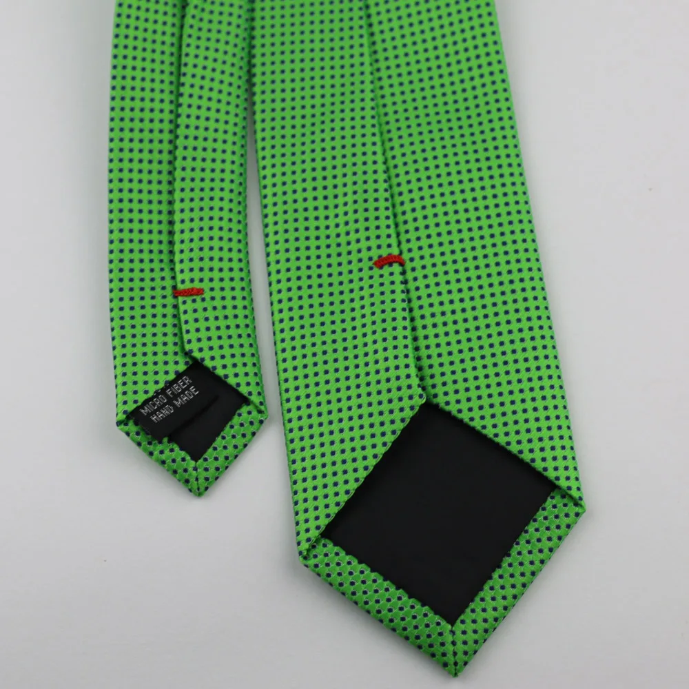 Мужской телефон новый дизайн зеленый с синими пятнами клетчатый галстук тонкий 7