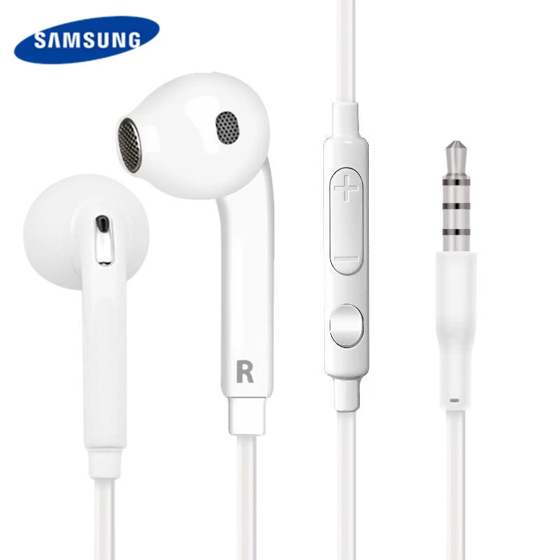 

Genuine SAMSUNG EG920 Earphones Note3 Headsets Wired with Microphone for Samsung Galaxy S6 s7 s7edge S8 s9 s9+ Mobile Phones