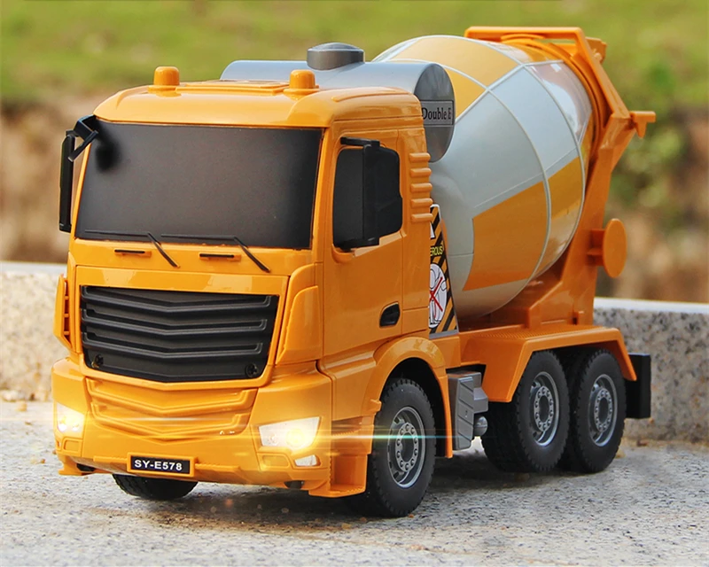 RC автомобилей 2 4 г Бетономешалка 1:16 бетонный разгрузки удаленного Управление