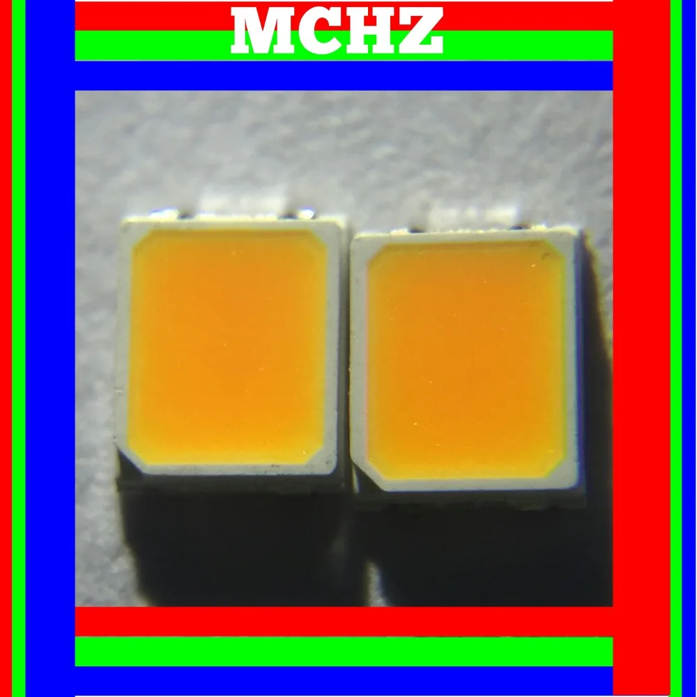 800 шт./лот SMD СВЕТОДИОДНЫЙ 2835 Ламповые бусины высокого светильник 0,5 W 3 V-3,6 V orange Янтарный светильник светоизлучающий диод 1800K