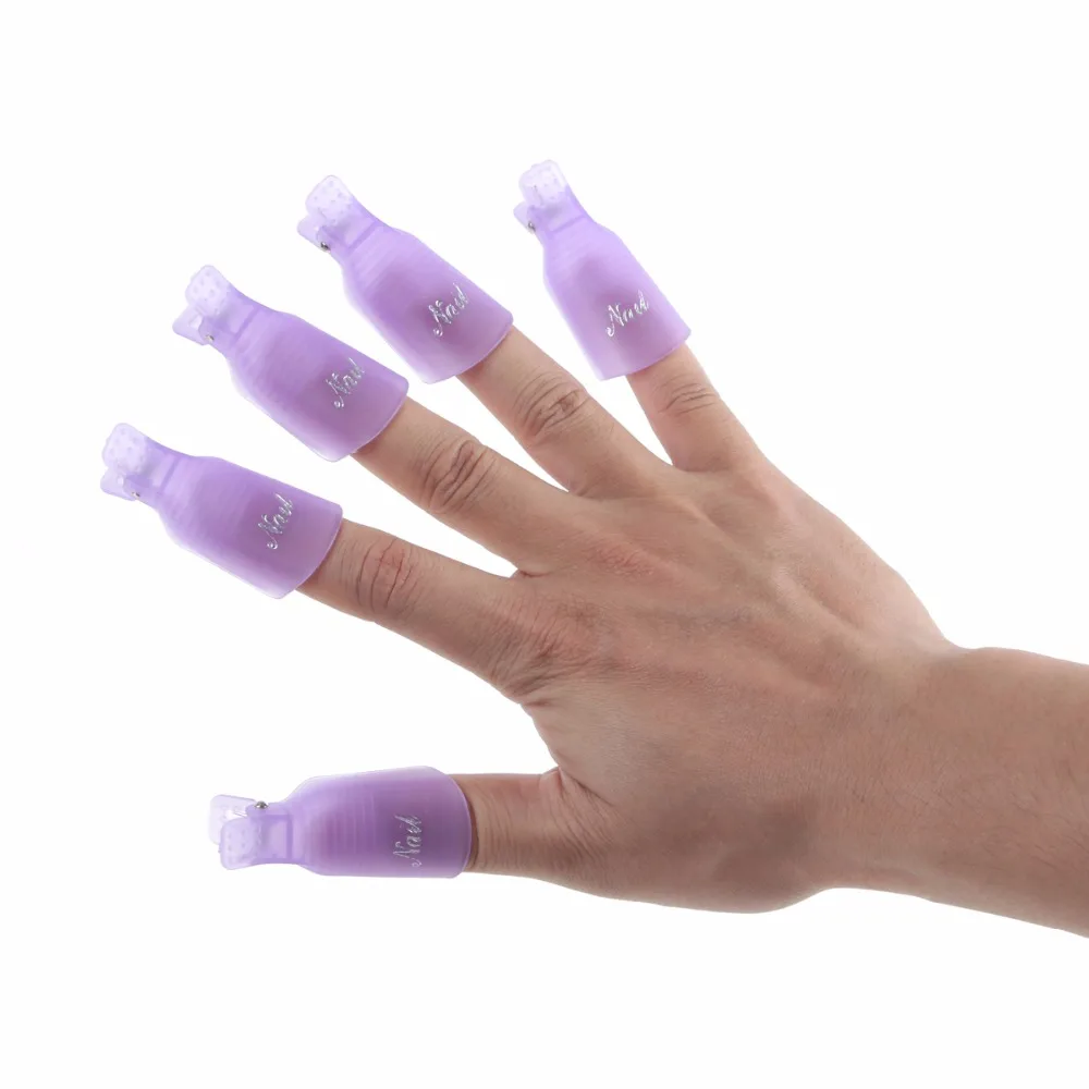 10 шт. Набор колпачков для снятия лака ногтей|tool kits for women|tool cameratool kit motorcycle |