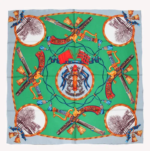 

ELEGANT HANDMADE BRAND 100%Twill Silk Scarf TWIC-169423